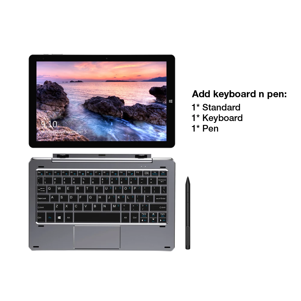 CHUWI Hi10 X 10,1 дюймов FHD экран Intel N4100 четырехъядерный процессор 6 ГБ ОЗУ 128 Гб ПЗУ Windows планшеты двухдиапазонный 2,4G/5G Wifi BT5.0 - Комплект: Add keyboard n pen