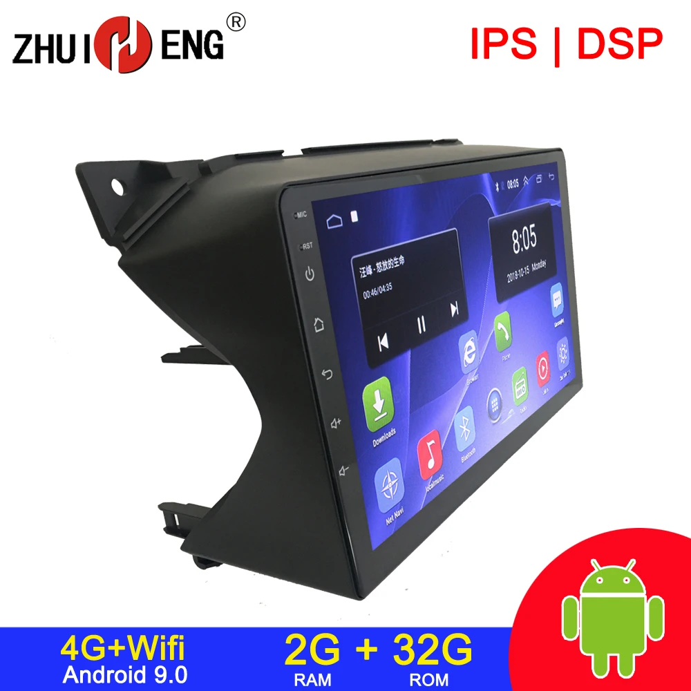 ZHUIHENG 2G + 32G Android 8 1 автомобильный Радио стерео для Suzuki Alto 2009 2013 dvd плеер gps навигация