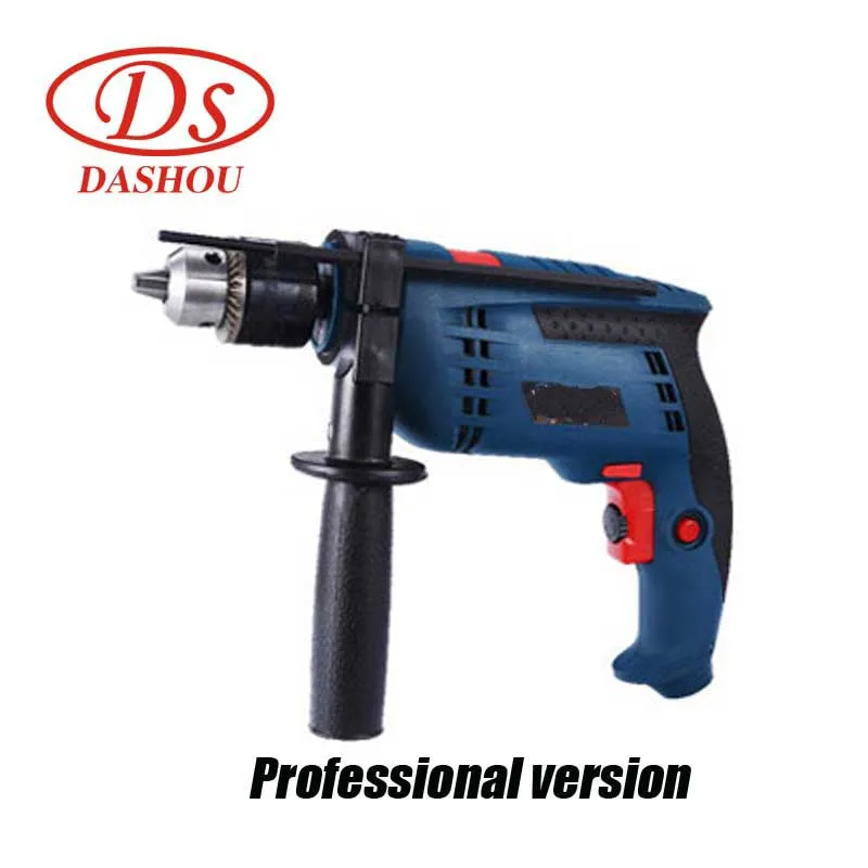 

DS Professional Electric Drill 600w Impact Drill Positive And Negative Function Light Hand Drill Household Electric Tool Set