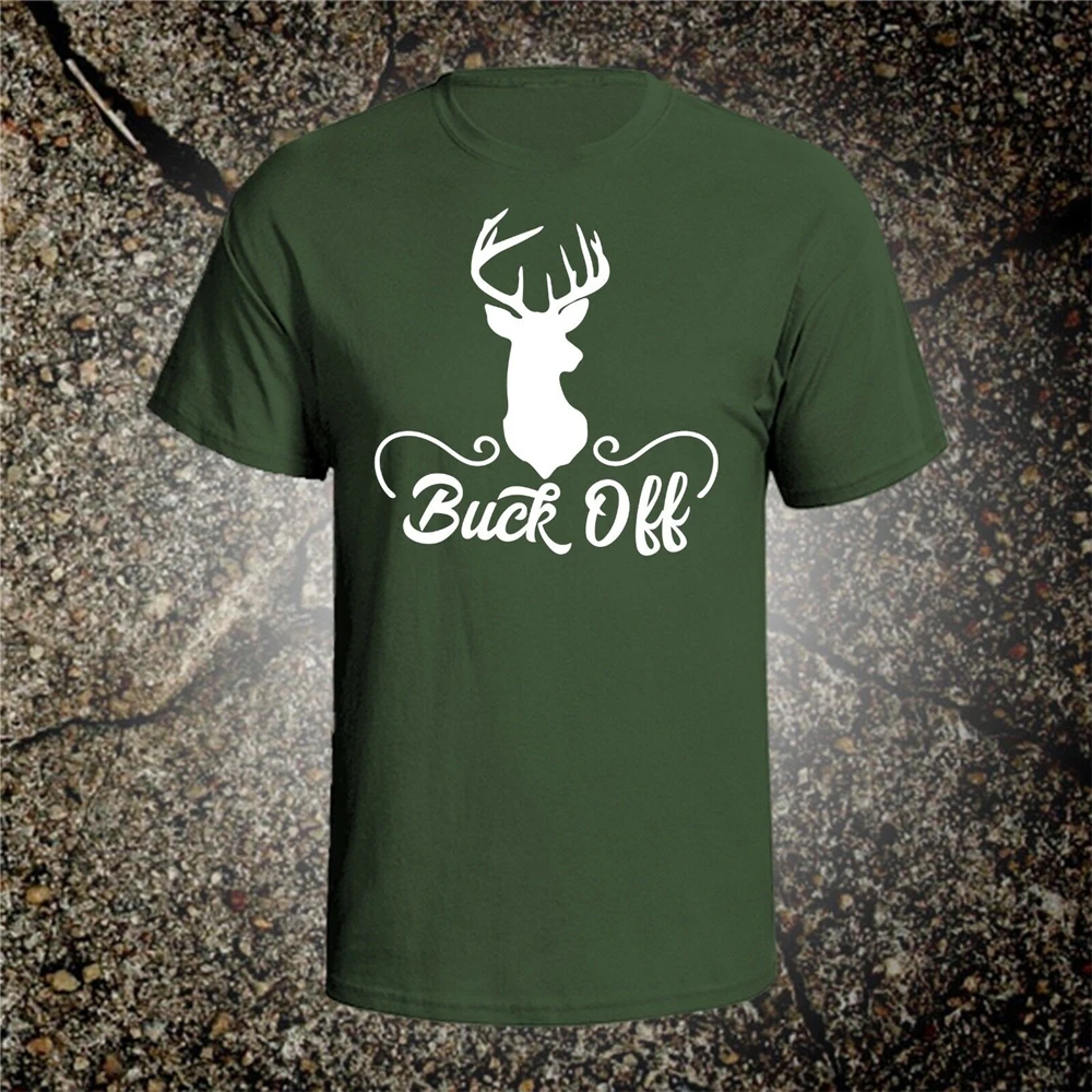 Buck Off Hunting винтажная стильная графическая футболка Browning Mossberg Ruger Harajuku в стиле