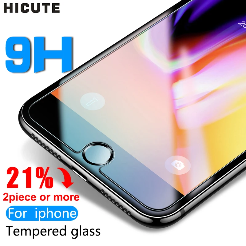 Vetro Protettivo Per Iphone X Xs Max Xr 11 12 Vetro Temperato Per Iphone 7 8 6 6S Plus 12 Mini 11 Pro Max Pellicola Salvaschermo