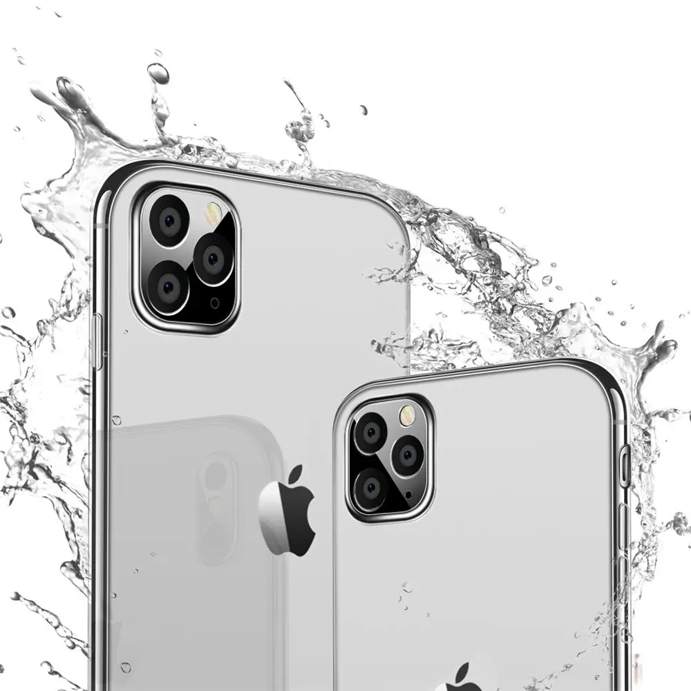KJOEW прозрачный пластиковый твердый PC чехол для телефона для iPhone 11 Pro Max X XR XS Max 7 8 6 6s Plus прозрачный Ультратонкий чехол-накладка