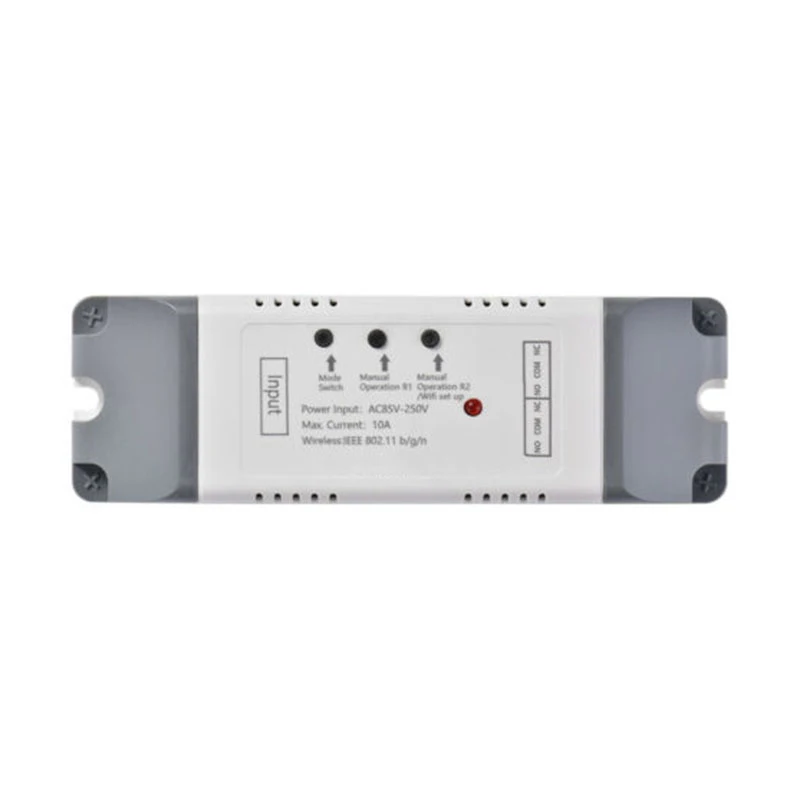 EweLink 2CH Smart Wireless Timer Switch Module+ 433mHz RF Controller Kit compatible for Google home Alexa IFTTT