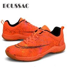 BOUSSAC/Обувь для бадминтона; профессиональная дышащая нескользящая обувь для мужчин и женщин; теннисные кроссовки для пинг-понга
