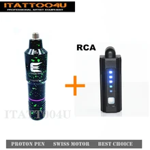 Профессиональный набор для татуировок Татуировка роторная ручка машина набор Перманентный макияж картридж иглы татуировки боди-арт