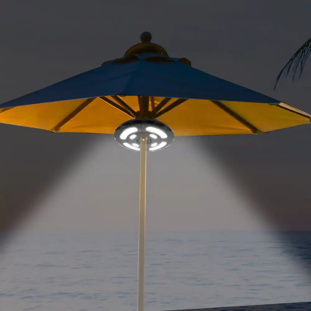 Patio Umbrella Pole Lights Rechargeable 28 Led Outdoor Garden Camping Tent Lamp Camping Portable Outdoor Elements Aliexpress