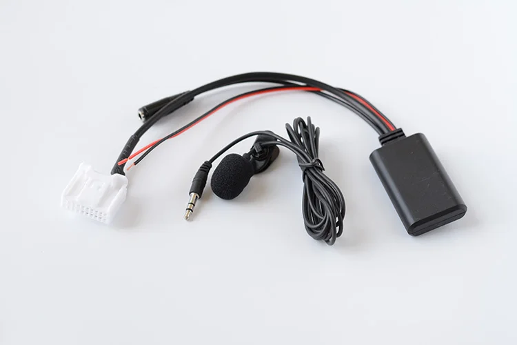 Автомобильный Bluetooth AUX адаптер беспроводной аудио телефонный звонок Hands Free микрофон для Toyota Camry Corolla Reiz Corolla Highlander