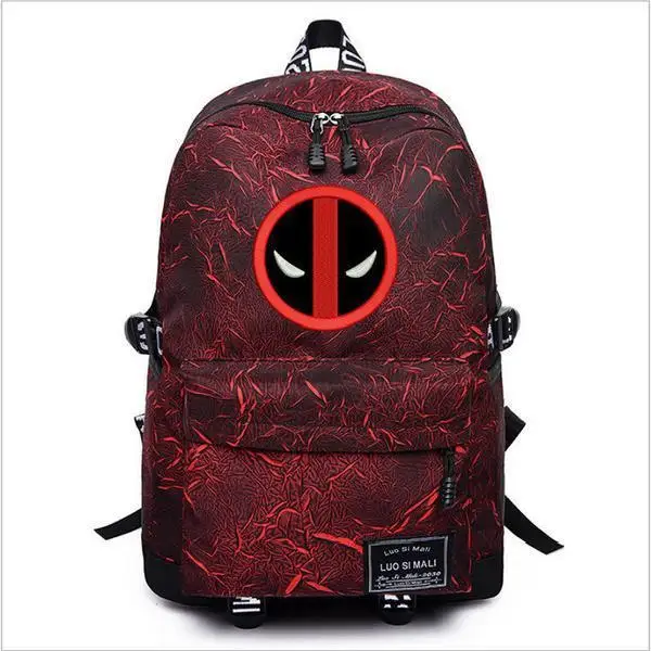 Genuine Disney Marvel Backpack Spiderman Captain America Capacity Backpack Travel Bag Men&Women Laptop Bag Mochila Escolar 12