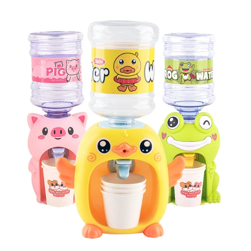 Dispensador de agua para pequeños, juguete de mesa de de de rol, fuente de agua realista automática, 1 ud.|Muebles de juguete| - AliExpress