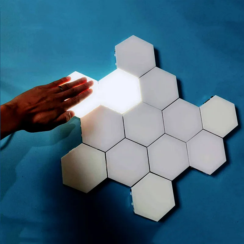 

Quantum lamp Modern Night Light Led Modular Touch Sensitive Lights Magnetic Creative Decoration Wall Lampara DIY Indoor Decora