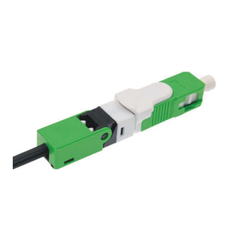 FTTH SC APC/UPC оптический fibe быстрый разъем SC FTTH волоконно-оптический Быстрый разъем встроенный тип ESC250D SC разъем
