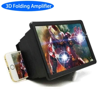 

Universal Folding Portable 3D Video Enlarge Smartphone Screen Magnifier Amplifier for Huawei Iphone Samsung