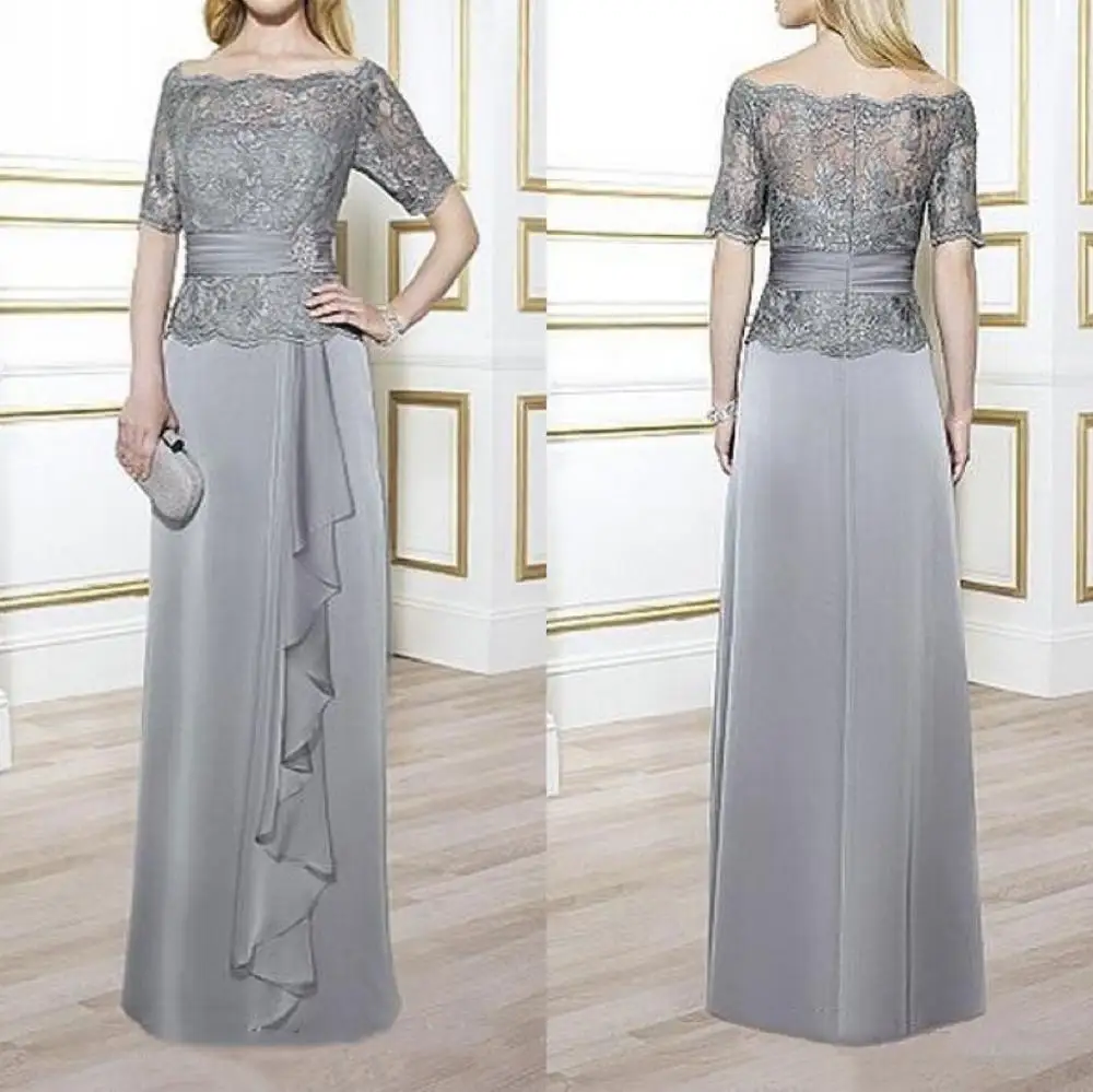 off the shoulder mother of the bride dresses