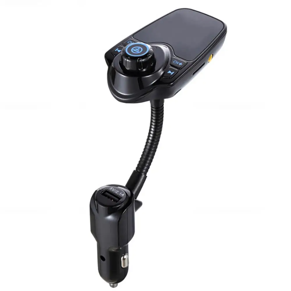 Умный автомобильный fm-передатчик Bluetooth T10 приемник громкой связи fm-передатчик Bluetooth Универсальный Автомобильный MP3-плеер 2.1A