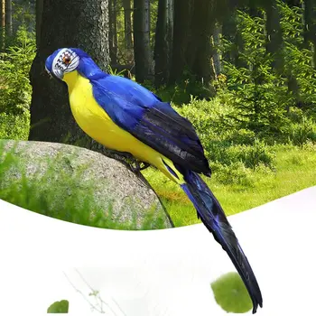 

Simulation Parrot For Show Window Gardening Decorative Bird Garden Decor Garden Supplies