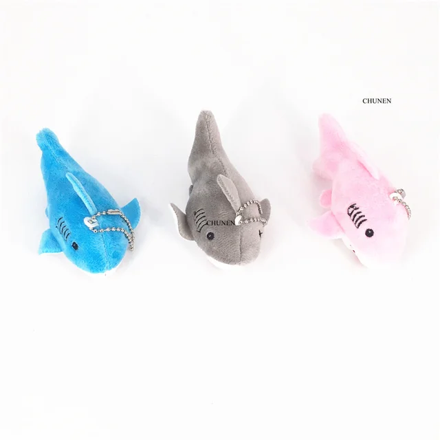 Size 7CM And 18CM , Small Shark Plush TOY DOLL ; Stuffed TOY Plush Accessories 2