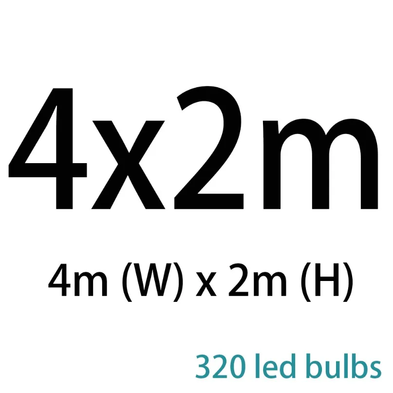 m 2x2/3x3/3x6 м Светодиодная сосулька, светодиодная занавеска, сказочный светильник, сказочный светильник, 300 светодиодный Рождественский светильник для свадьбы, дома, окна, вечерние украшения - Испускаемый цвет: m