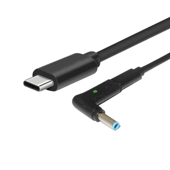 

USB Type C PD Laptop Power Supply Adapter Charger Plug Converter for Hp Pavilion 15 Envy 17 ProBook 400 430 440 450 455 470 G3