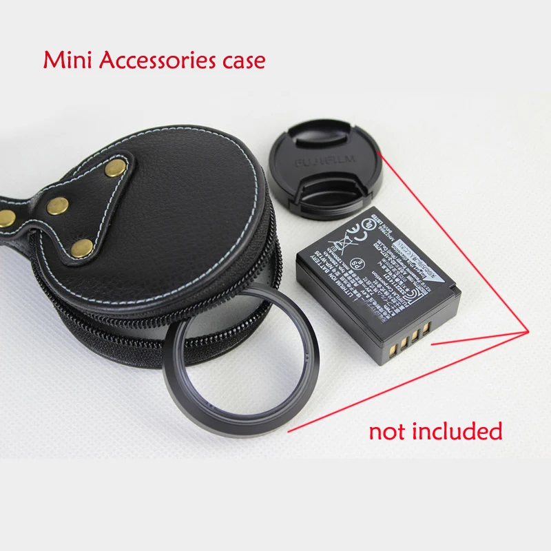 Genuine Leather Case Camera bag For Leica D-LUX typ109 protective full body cover shell With Battery Opening portable