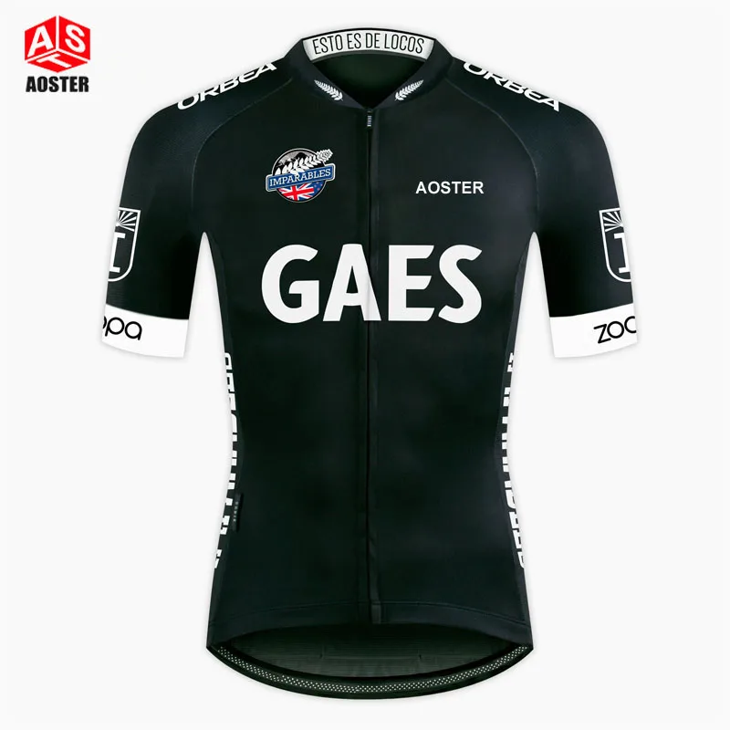 short sleeve Jersey Мужская велосипедная майка MTB горный велосипед велосипедная одежда с коротким рукавом велосипедная одежда AOSTER велосипедная майка - Цвет: short sleeve Jersey