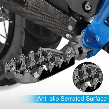 

CNC Rider Rally Foot Pedal Footpegs Foot Rest For BMW F800GT F800 R S ST K1200R Sport K1200S K1300R K1300S R1200 R S ST F 900 R