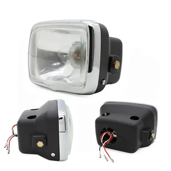 

6-1/2" width Headlight For Honda Square ATV ATC TRX Headlamp Head Light Lamp Assembly ATC185S ATC200S TRX125 ATC110 ATC185