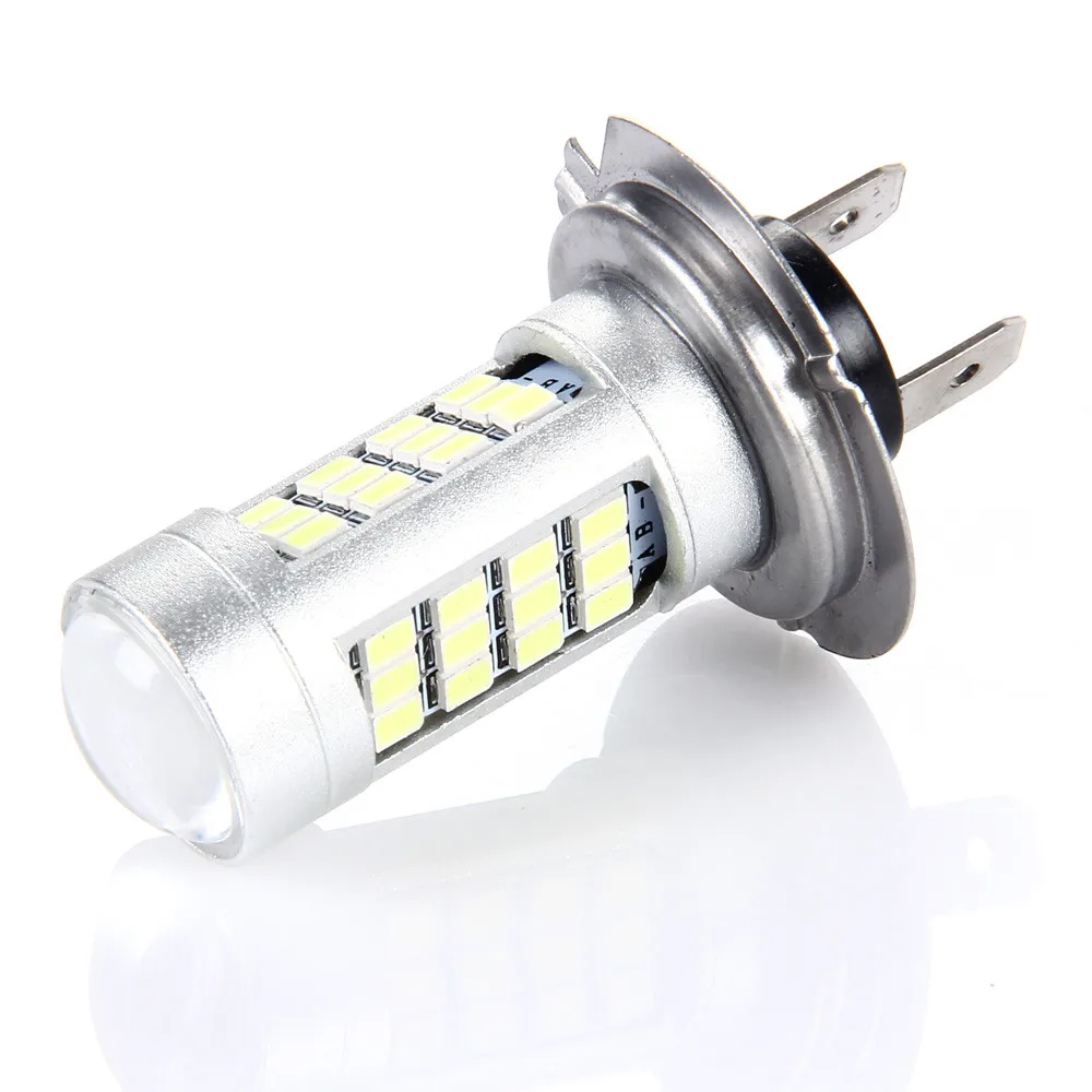 2 шт. H7 42smd 2835 лампа высокой мощности Автомобильный светодиодный противотуманный светильник s белый светильник ходовые огни для автомобилей Автомобильный противотуманный светильник s Аксессуары# YL10