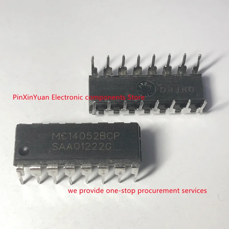 10 шт./лот новый оригинальный чип мультиплексора IC mc14052p10 MC14052B DIP-16 стандарт |