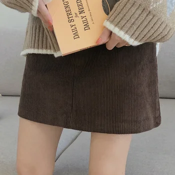 

BOBOKATEER corduroy mini skirt sexy women clothes summer short skirts womens clothing spodnica faldas mujer moda 2020 jupe femme