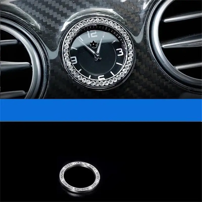 Интерьер автомобиля Automovil Декоративные Чехлы части украшения Яркие блестки отделка 14 15 16 17 18 19 для Mercedes Benz S класс - Название цвета: Version L