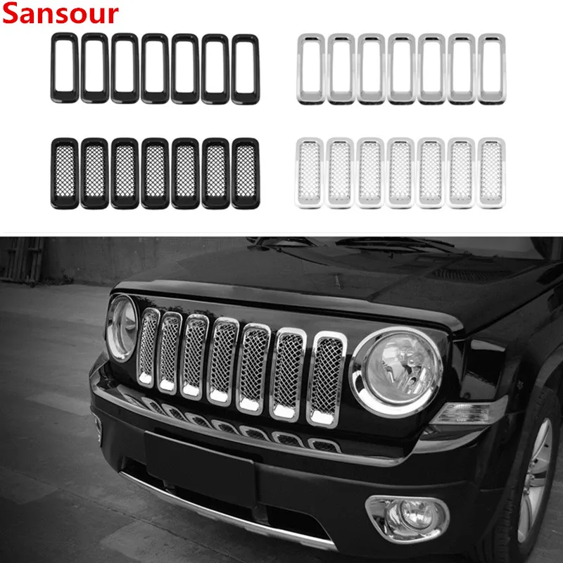 Решетка радиатора автомобиля Sansour для Jeep Patriot 2011 + ABS | Автомобили и мотоциклы