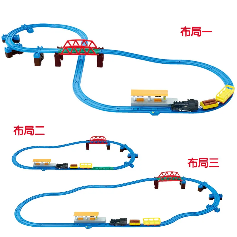 Takara tomy tomica plarail паровоз модель комплект забавные Развивающие детские литые игрушки Детский поезд Волшебные куклы поп-безделушка