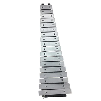 

Hot 30 Tones Percussion Instruments Folding Aluminum Knocking Piano Early Educational Musical Toy For Children Kids Gift - Black