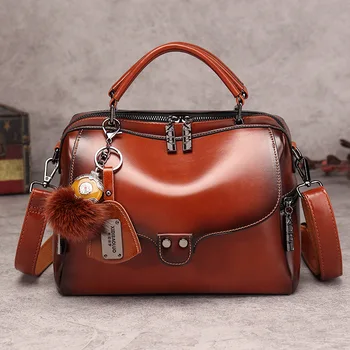 

Women Handbag 2020 Spring New Style Vintage Fashion Desinger Brand Luxury Leather Exquisite Accessories Shoulder Bags For Female