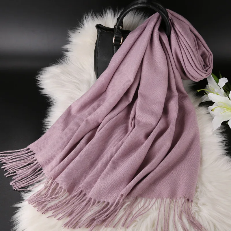 Дизайнерский роскошный бренд зимний женский шарф теплые кашемировые шарфы шали женский меховой воротник Модный женский длинный шарф бандана