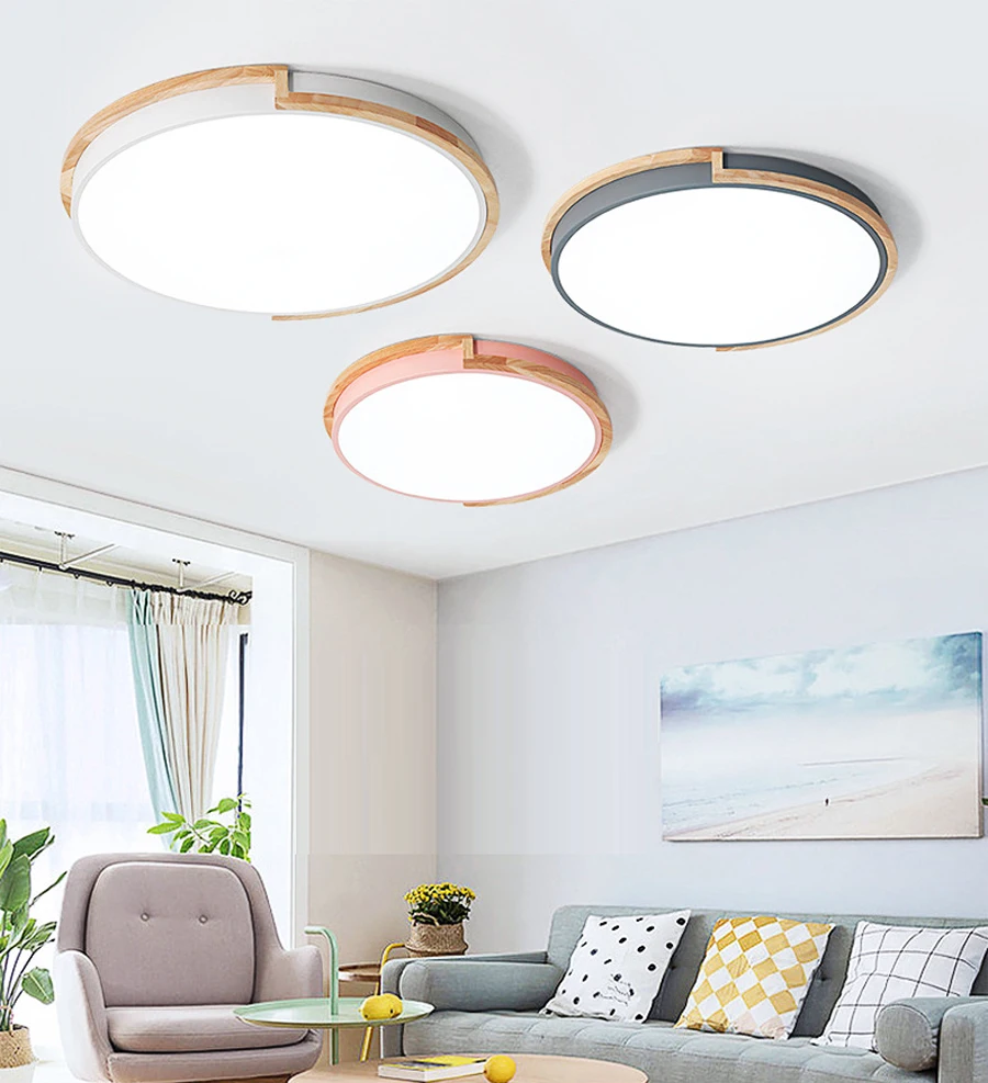 ceiling lamp Black White Ceiling Lamps Modern Modern Simple Aisle Light Wooden Iron Nordic Lamp Ceiling Wall Mounted Led Ceiling Light ceiling lights