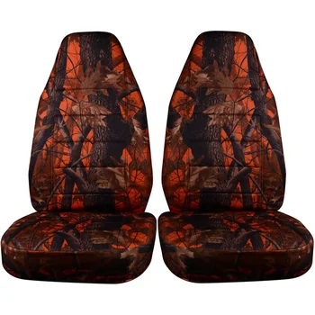 

Universal Car Seat Covers For SUV Off-Road Auto 3D Camouflage Jungle Printed Seat Cushion Protector Interior Accessories