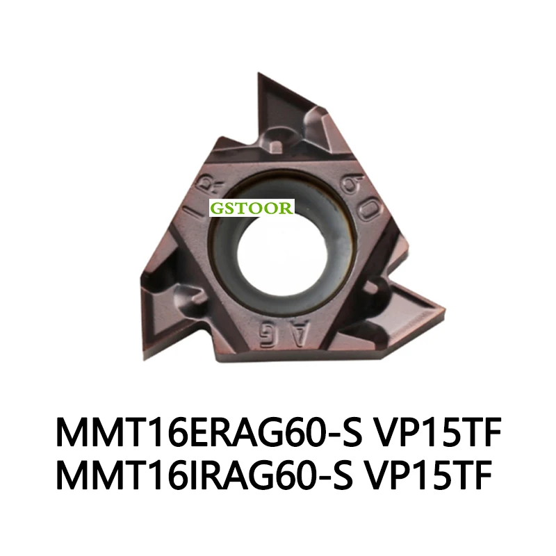 10 шт. MMT16IRAG60-S VP15TF MMT16ERAG60-S резец для наружной обточки CNC токарный Карбид режущие