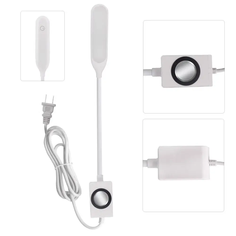 

Flexible Gooseneck LED Light Clip-on Magnetic Table Lamp for Sewing Machine hot sales