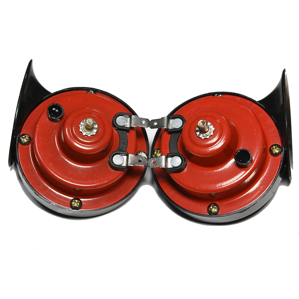 2pcs Super 300 DB Train Horn for Trucks Car Styling 12V Electric Snail Horn Air Raging Sound for Motorcycle Car Accessories