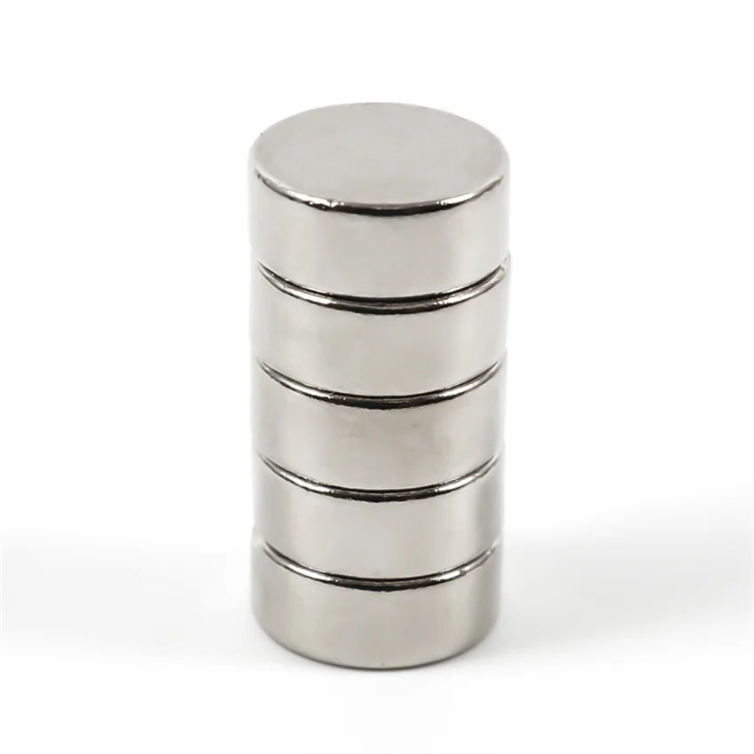 

U-JOVAN 15pcs 12 x 5 mm N35 Small Rare Earth Permanent Powerful Magnet Fridge Craft Neodymium Magnets 12*5mm