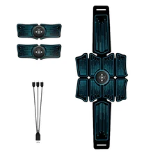 Тело usb зарядка легко работать сжигание жира эффективный тренажер для упражнений пояс для фитнеса стимулятор мышц брюшной полости тонер тренажерный зал массаж