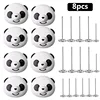 8pcs panda