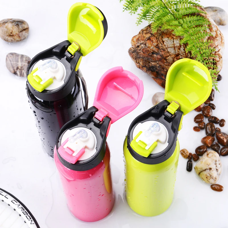 500ML Mountain Bike Riding Drink Bottle Insulated Water Bottle Double Walled Vacuum Bicycle Kettle Stainless Steel Cup Thermos for water bottle bicycle water bottle sports bottle