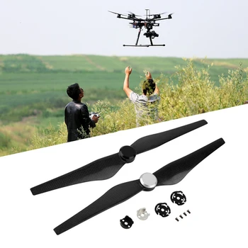

Drone Propellers Props Wings Replacement-Accessory 8PCS Carbon Fiber Black Accessories 1345S Helicoper Blade for DJ INSPIRE 1