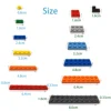 10pcs DIY Building Blocks Thin Figures Bricks 6x6 Dots 12Color Educational Creative Compatible With Brand Toys for Children 3958 5