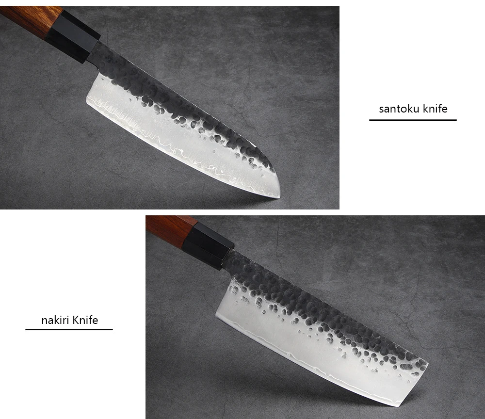 faca profissional de aço escovado faca japonesa de faca de ótima para cortar utilitário para facas