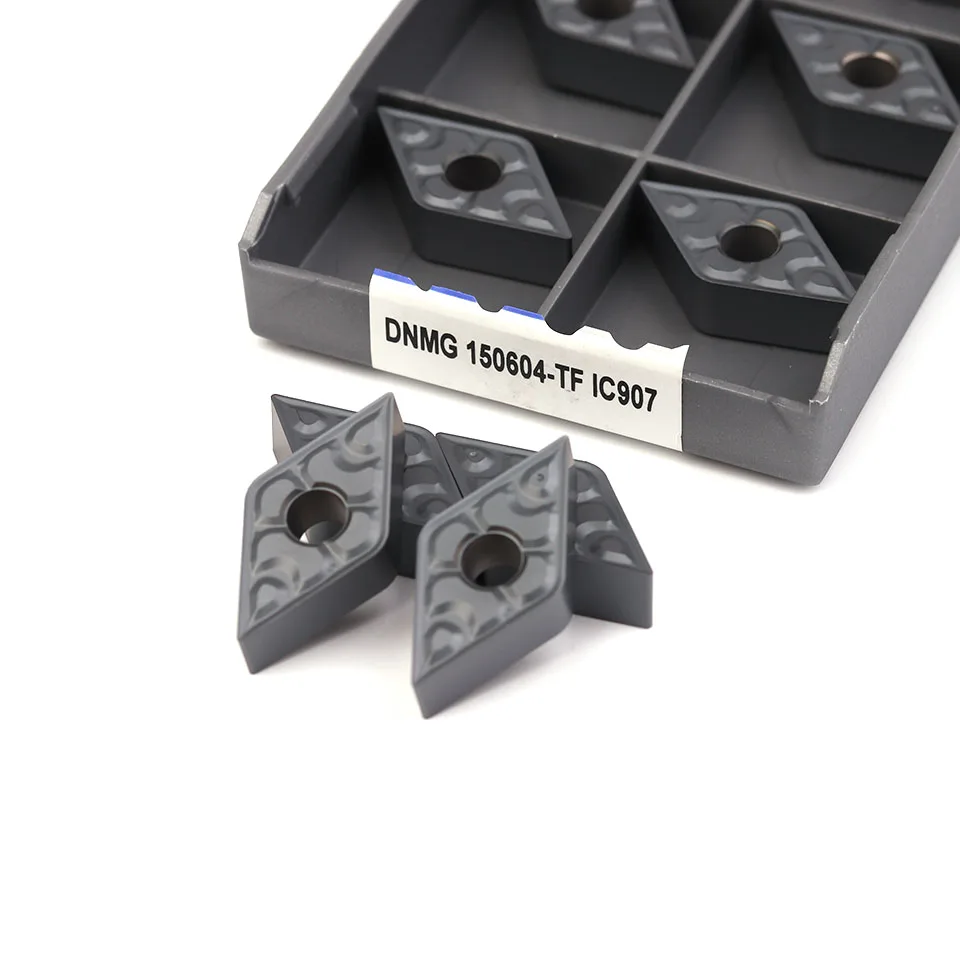 10pcs DNMG150608 TF IC907 External Turning Tools Carbide insert DNMG 150608 Lathe cutter Tool of tool turning | Инструменты