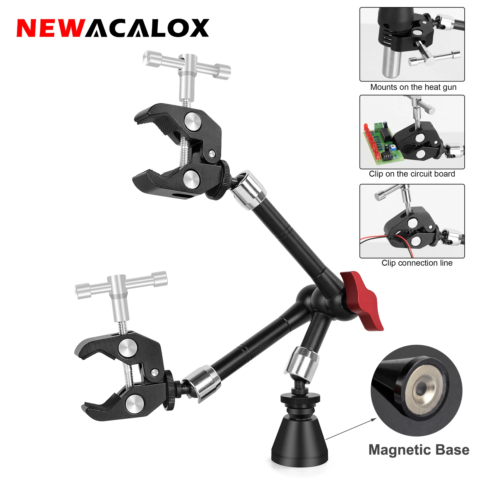 Pcb Board Fixture Clips Base Heat Gun Bracket Hot Air Gun