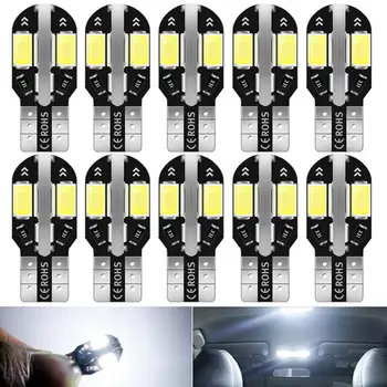 

10x W5W T10 LED Bulb Car Interior Lights 6000k white For Hyundai i30 Tucson Solaris Elantra Santa Fe ix35 i20 i10 Accent Sonata